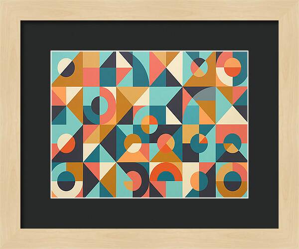 Geometric Harmony In Color