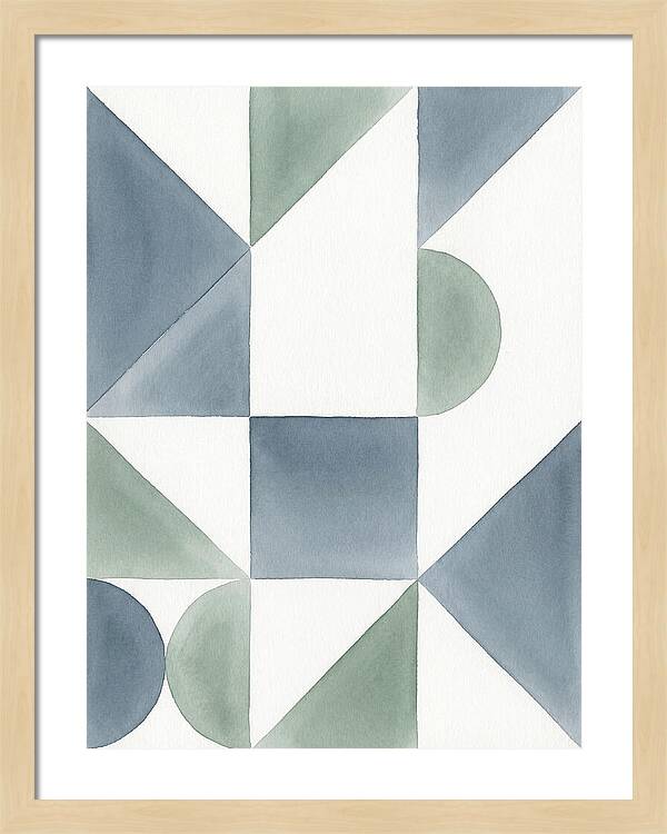 Geometric Harmony In Soft Tones