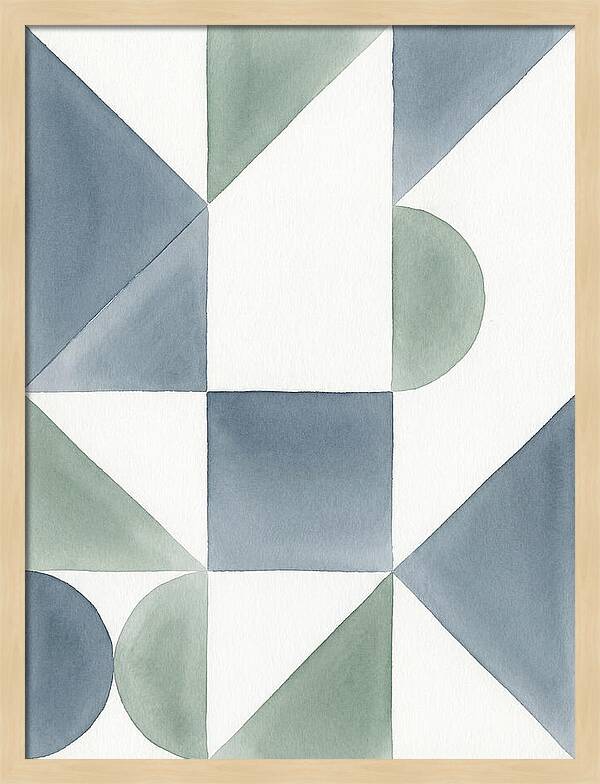 Geometric Harmony In Soft Tones