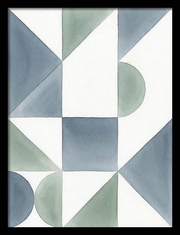 Geometric Harmony In Soft Tones