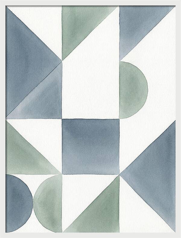 Geometric Harmony In Soft Tones