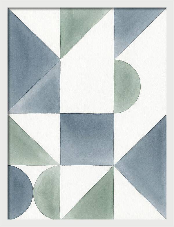 Geometric Harmony In Soft Tones