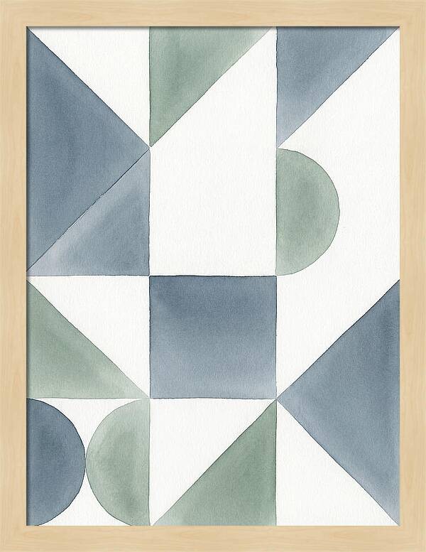 Geometric Harmony In Soft Tones