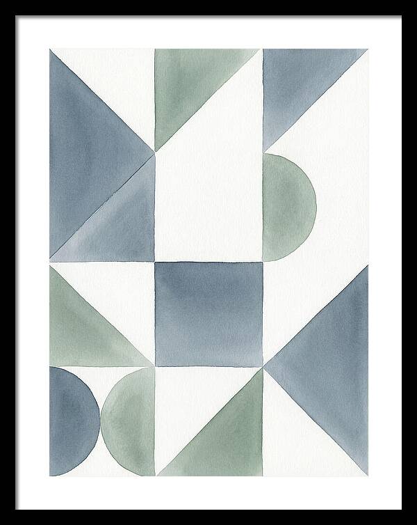 Geometric Harmony In Soft Tones