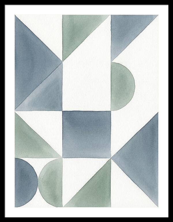 Geometric Harmony In Soft Tones