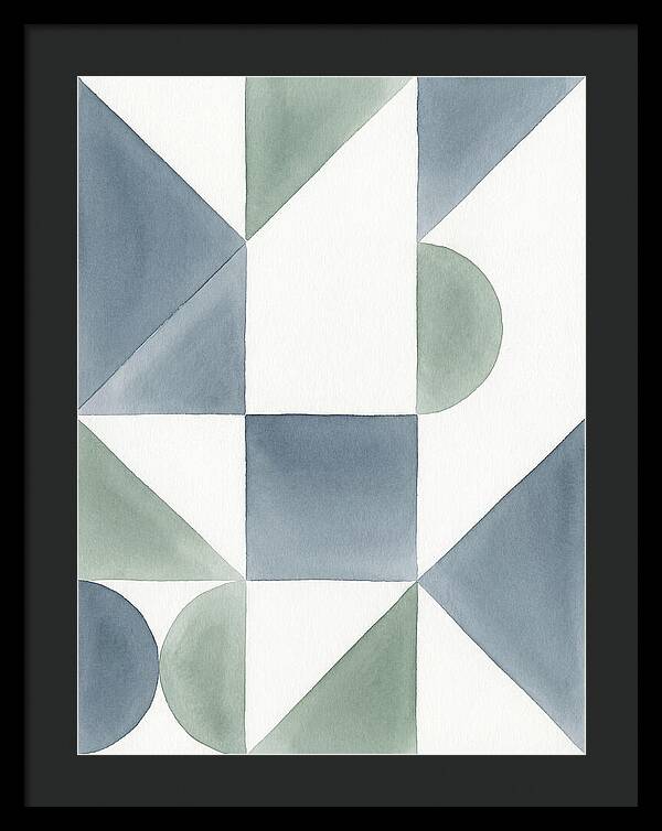 Geometric Harmony In Soft Tones