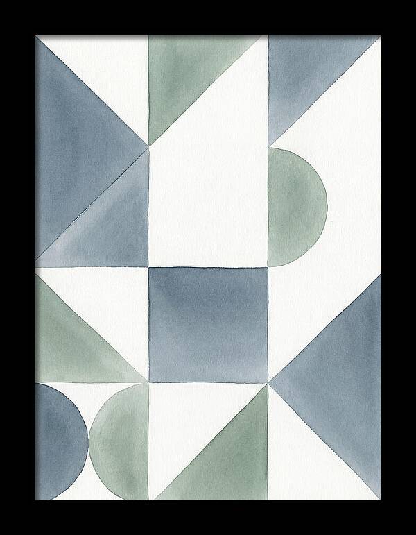 Geometric Harmony In Soft Tones
