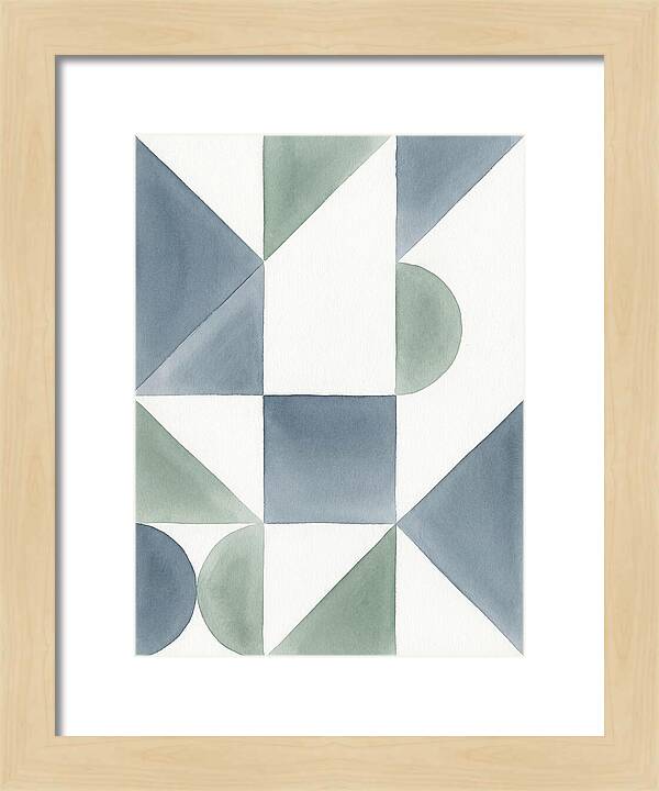 Geometric Harmony In Soft Tones