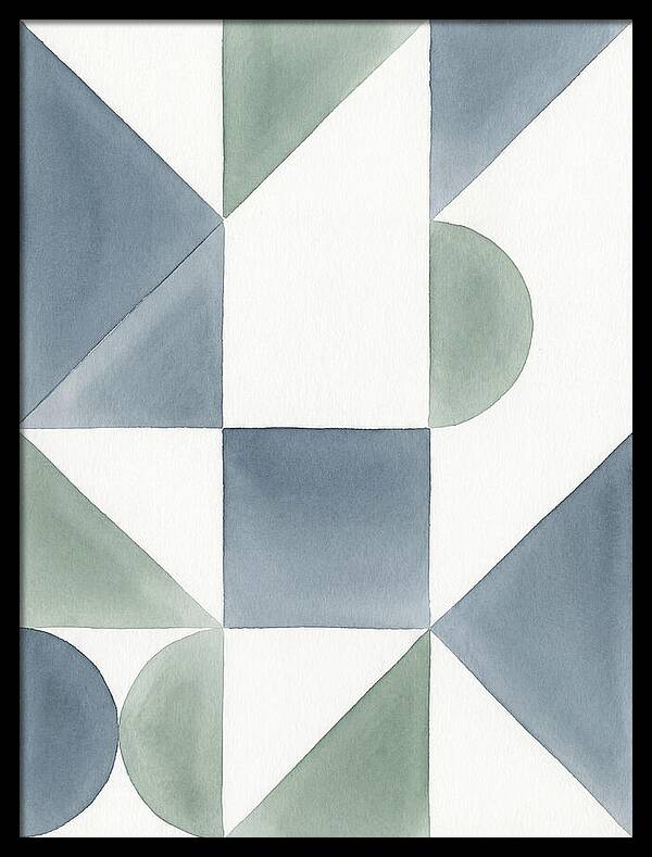 Geometric Harmony In Soft Tones