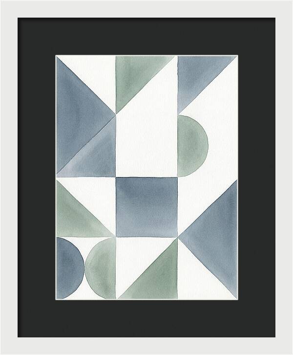 Geometric Harmony In Soft Tones