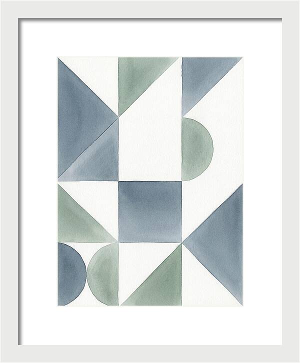 Geometric Harmony In Soft Tones