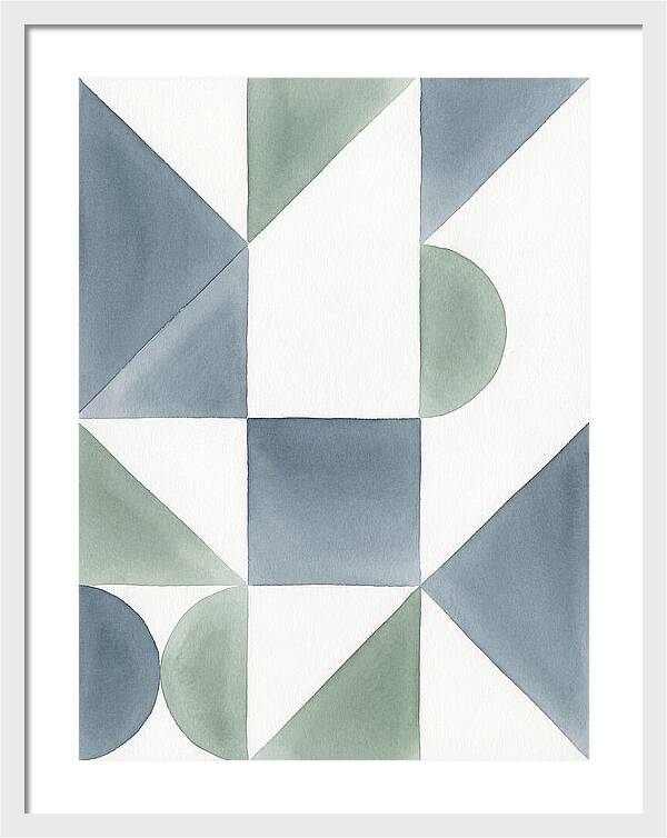 Geometric Harmony In Soft Tones