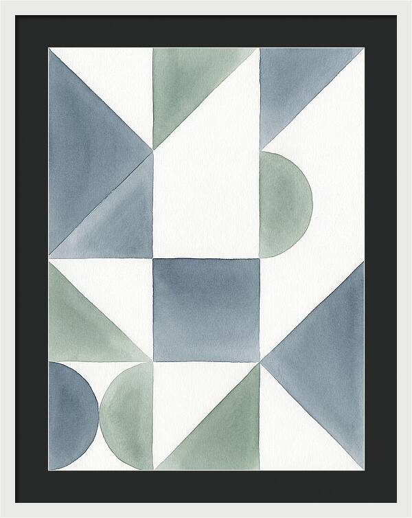 Geometric Harmony In Soft Tones