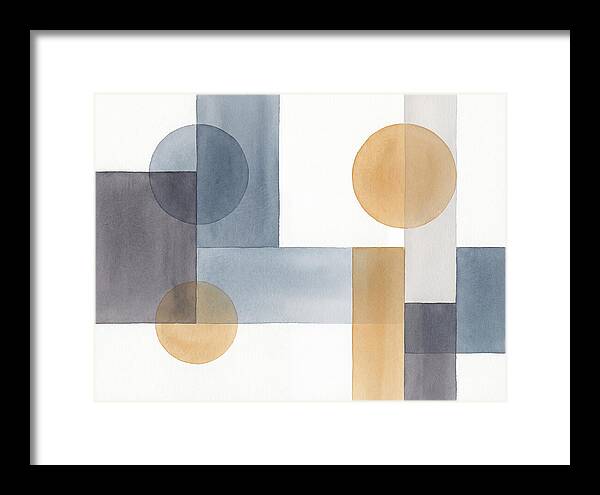 Geometric Harmony In Watercolor