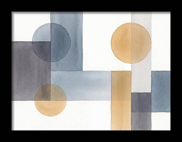 Geometric Harmony In Watercolor