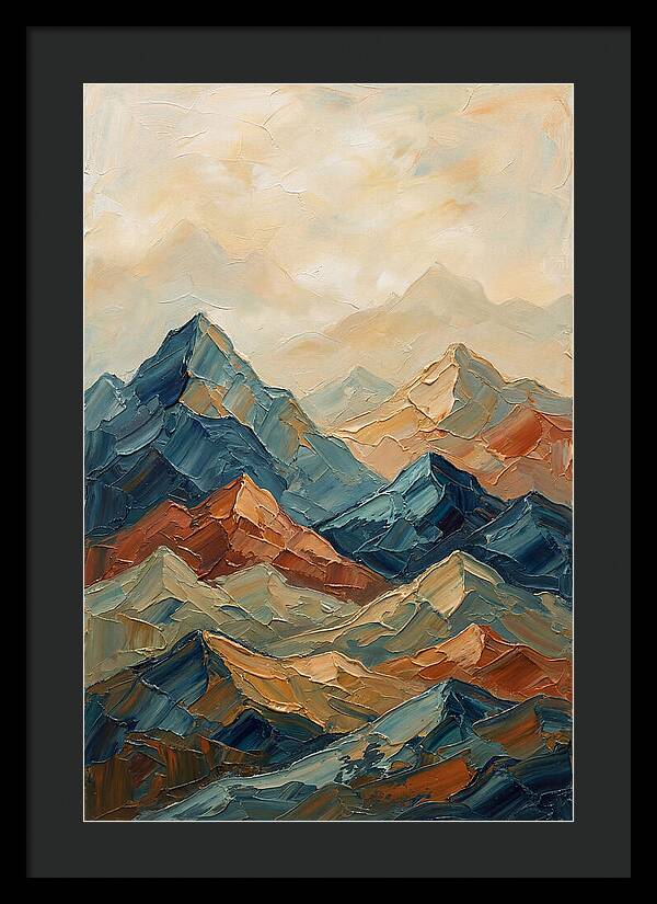 Geometric Mountain Range