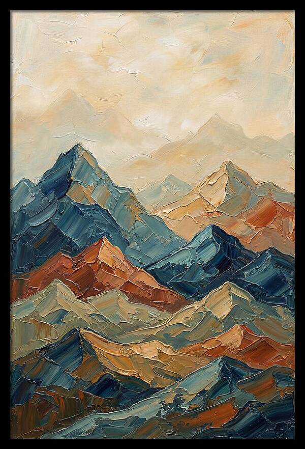 Geometric Mountain Range