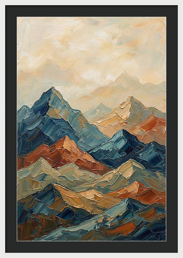 Geometric Mountain Range
