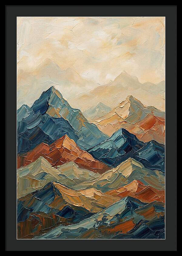 Geometric Mountain Range