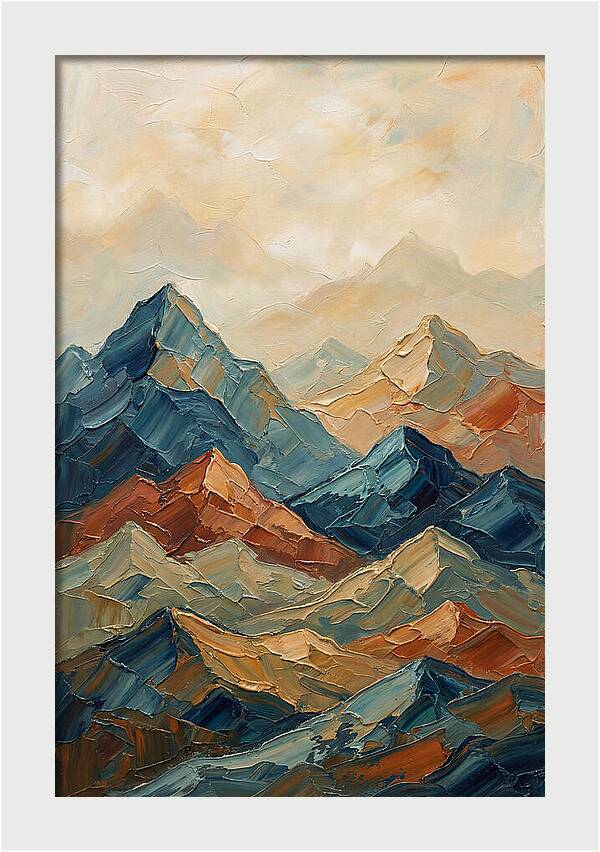 Geometric Mountain Range