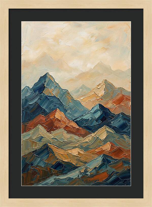 Geometric Mountain Range