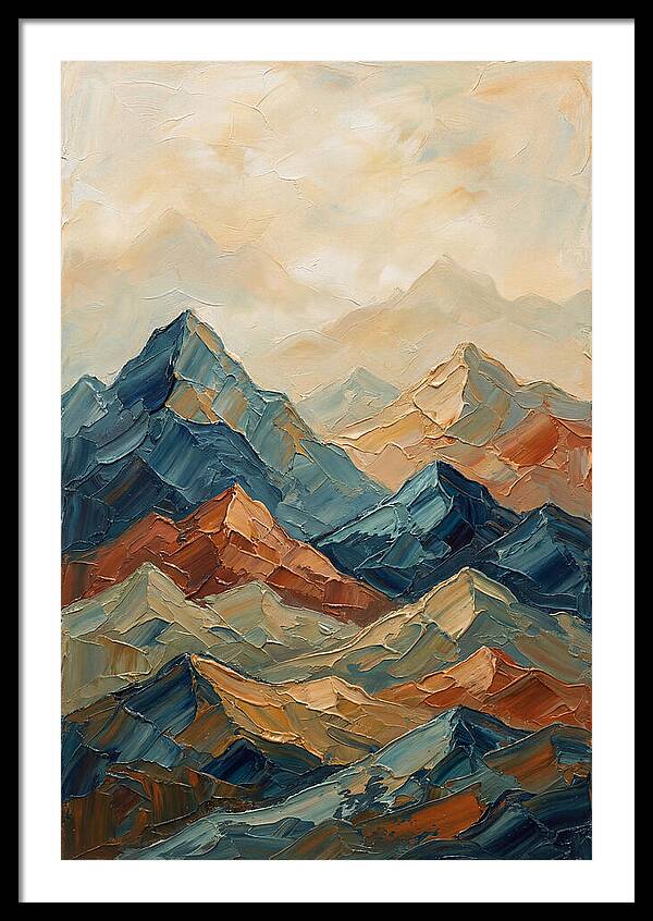 Geometric Mountain Range