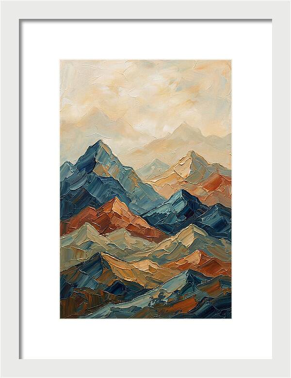 Geometric Mountain Range