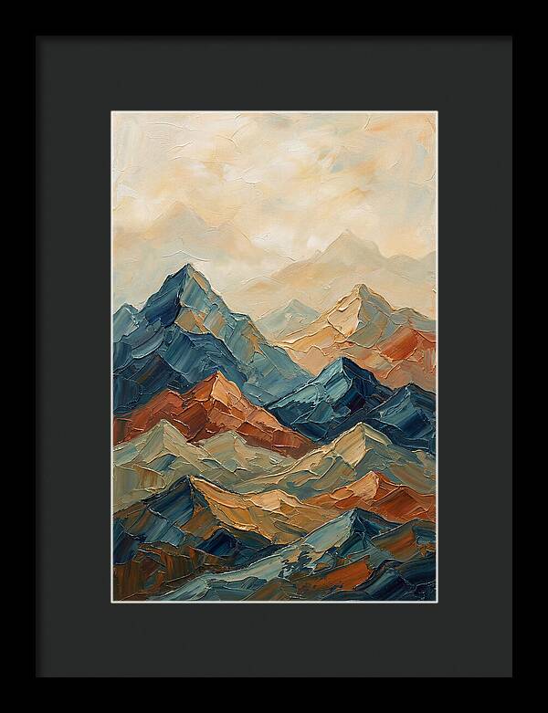 Geometric Mountain Range