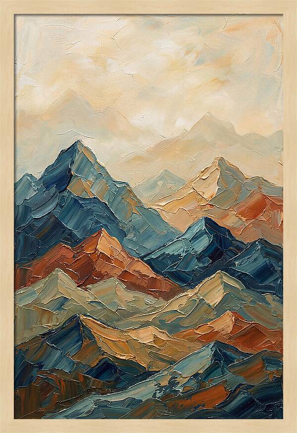 Geometric Mountain Range