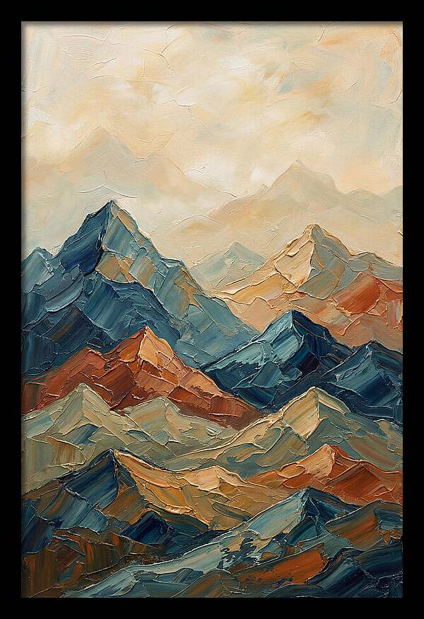 Geometric Mountain Range