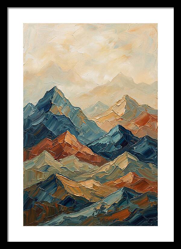 Geometric Mountain Range