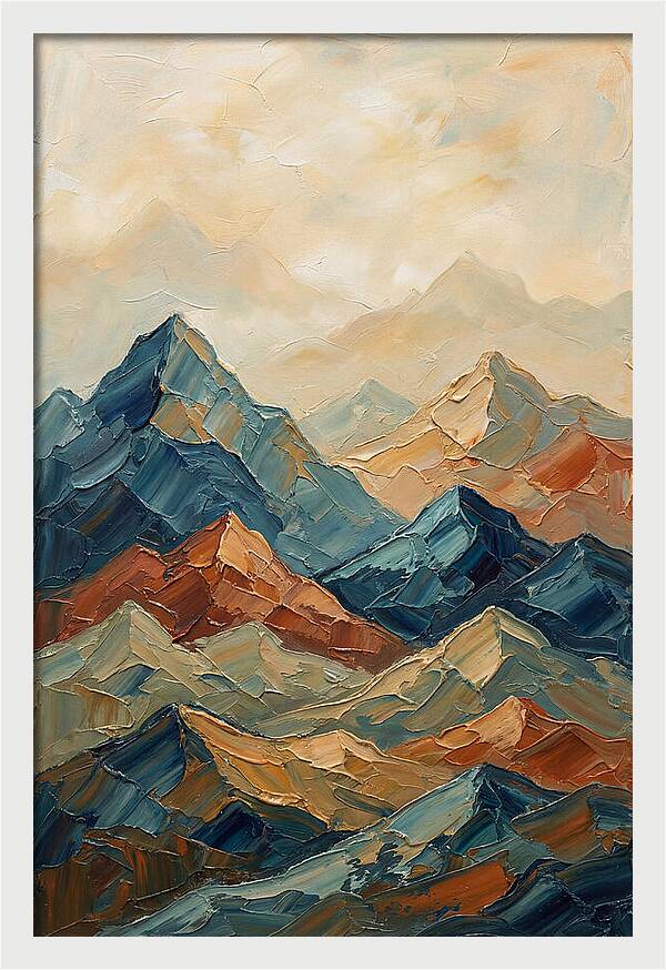 Geometric Mountain Range