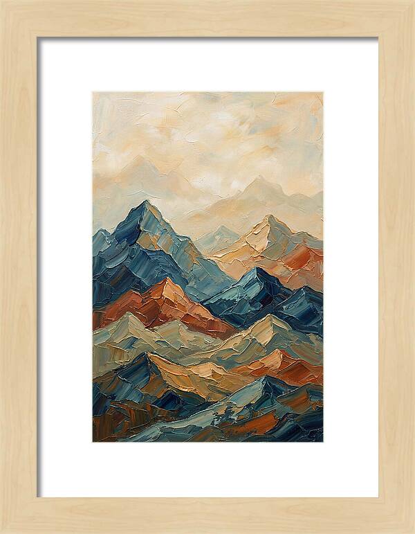 Geometric Mountain Range