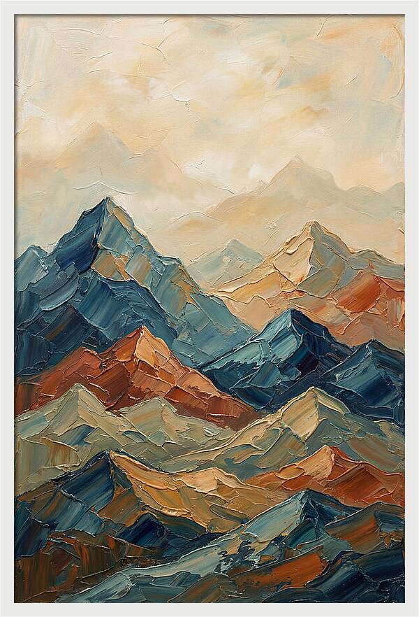 Geometric Mountain Range