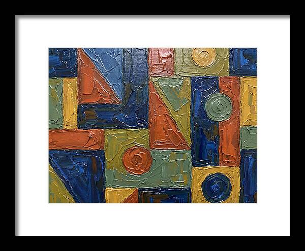 Geometric Shapes In Bold Colors
