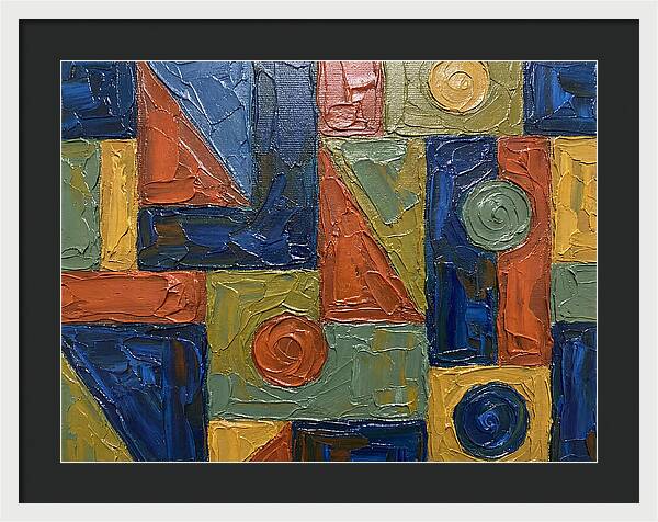 Geometric Shapes In Bold Colors