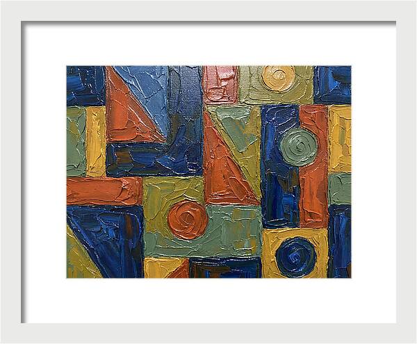 Geometric Shapes In Bold Colors