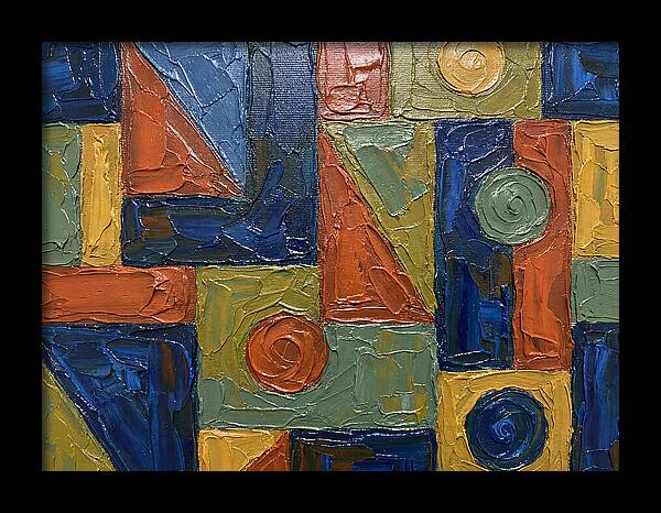 Geometric Shapes In Bold Colors