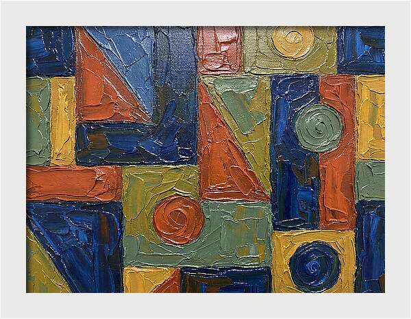 Geometric Shapes In Bold Colors
