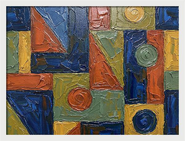 Geometric Shapes In Bold Colors