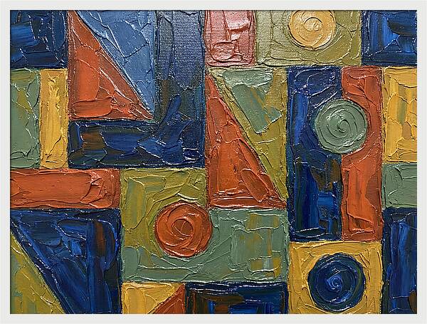 Geometric Shapes In Bold Colors