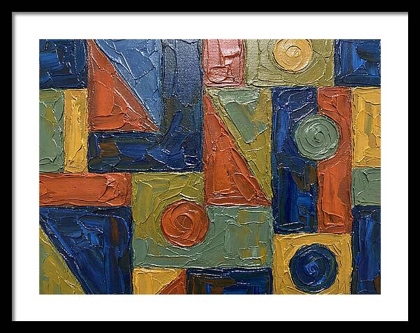 Geometric Shapes In Bold Colors