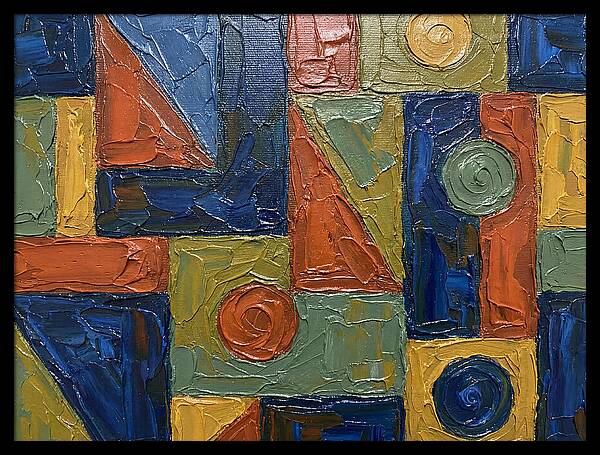 Geometric Shapes In Bold Colors