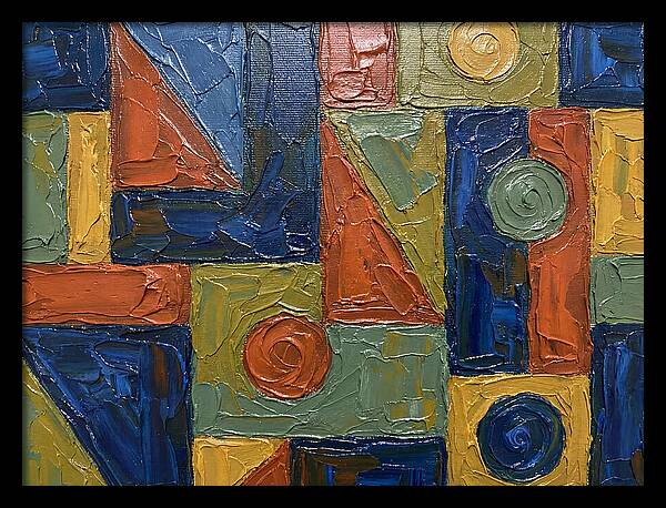 Geometric Shapes In Bold Colors