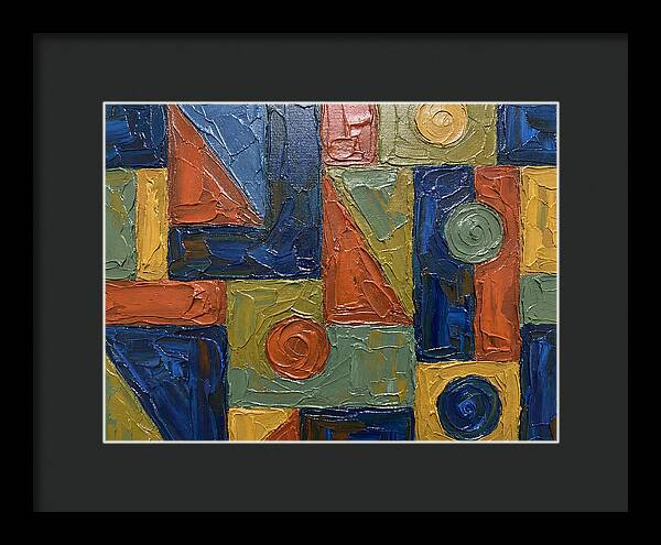 Geometric Shapes In Bold Colors