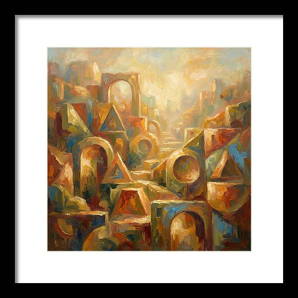 Geometric Shapes In Mediterranean Light