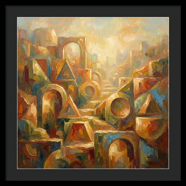 Geometric Shapes In Mediterranean Light