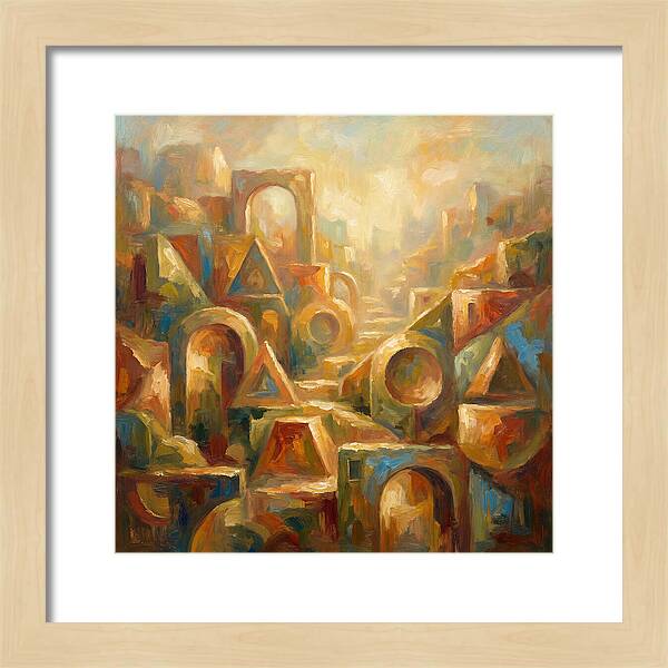 Geometric Shapes In Mediterranean Light