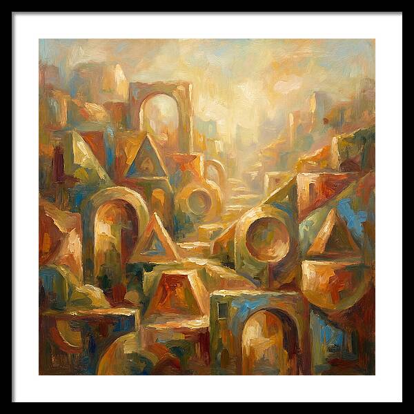 Geometric Shapes In Mediterranean Light