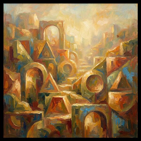 Geometric Shapes In Mediterranean Light
